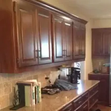 Cabinet Refacing Painting Overland Park 8