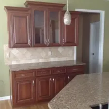 Kitchen Cabinet Refacing Painting Olathe 3